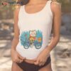 Cat Funny Png Cat Rides A Bike Shirt