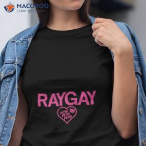 cat raygay pew pew pew shirt tshirt