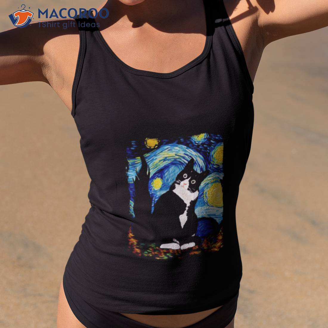 Cat Starry Nighshirt Cat Starry Nighshirt