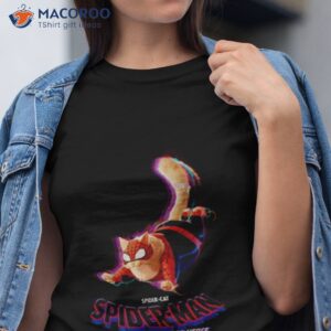 cat version across the miles morales gwen shirt tshirt