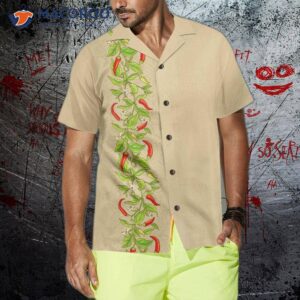 cayenne pepper branch hawaiian shirt funny red shirt for hot chili 3