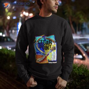 cedar point coaster collage shirt sweatshirt