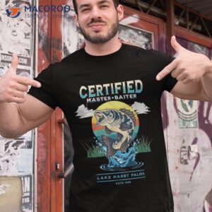 certified master baiter funny fishing shirt tshirt 1