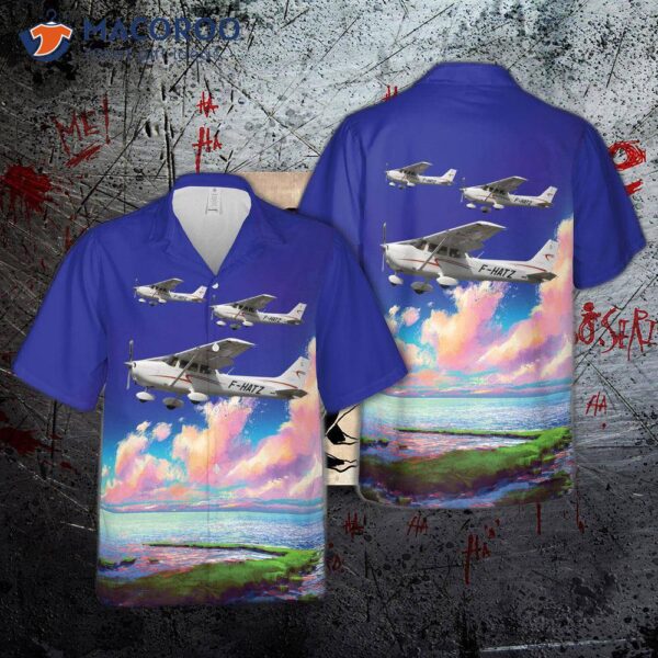 Cessna 172s Skyhawk Sp Hawaiian-shirt