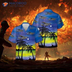 Cessna L-19 Bird Dog Hawaiian Shirt