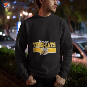 cfl hamilton tiger cats moxie heathered shirt sweatshirt