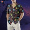 Change The World By Teaching Music: Hawaiian Shirt With Musical Instruts Pattern, Best Music Teacher Gift