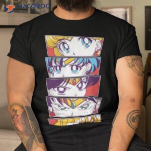 characters sailor scouts sailor moon shirt tshirt