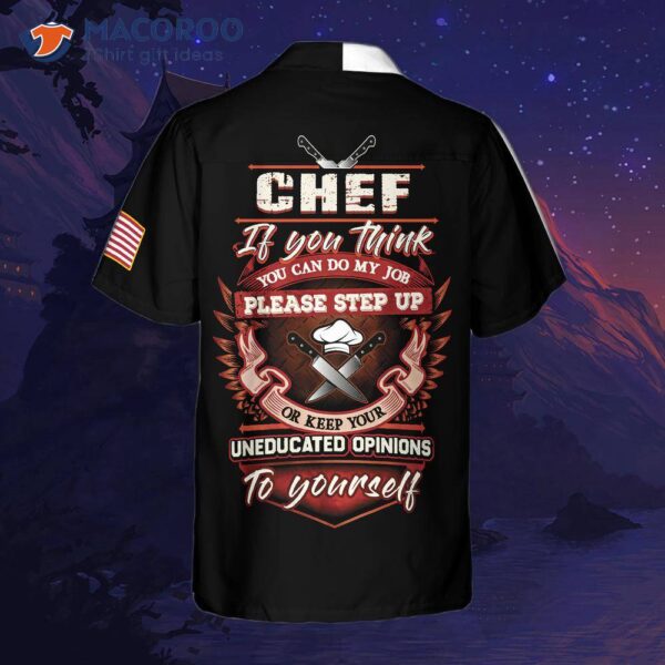 Chef Proud Skull’s Hawaiian Shirt