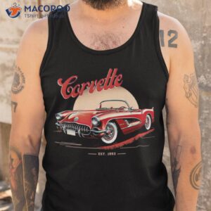 chevy corvette shirt tank top