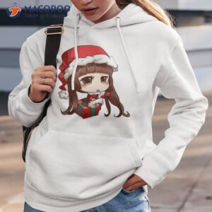 Chibi Girl Anime On The Gift Box Shirt
