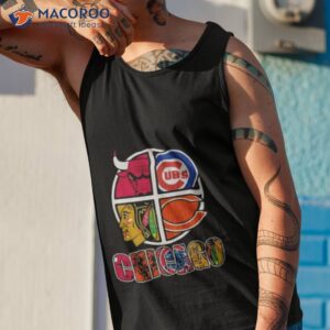 chicago big 4 teams bulls bears blackhawks cubs shirt tank top 1