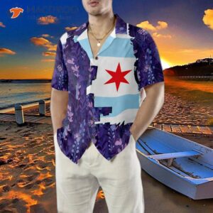 chicago bluebonnet hawaiian shirt 0
