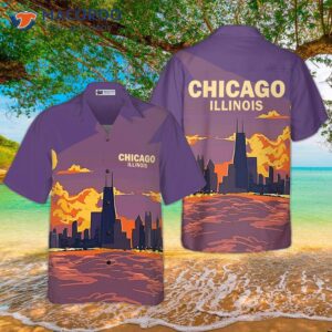 chicago illinois hawaiian shirt 0