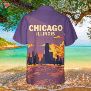 chicago illinois hawaiian shirt 1