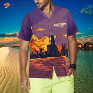 chicago illinois hawaiian shirt 3