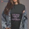 Chicago Land Of Gay Crosswalks Shirt