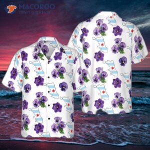 Chicago’s Official Flower Hawaiian Shirt Is A Source Of Pride.