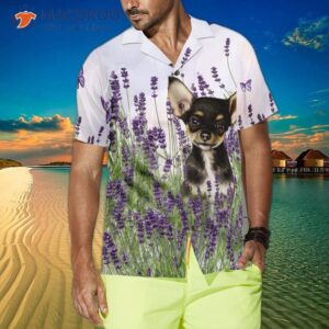 chihuahua lavender hawaiian shirt 3