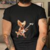 Chihuahua Play Electric Guitar Shirt