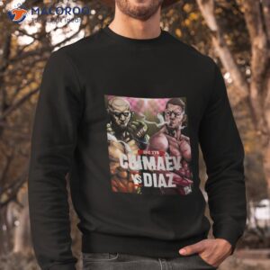 chimaev vs diaz active anime graphic ufc mma fighter shirt 2 sweatshirt