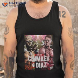 chimaev vs diaz active anime graphic ufc mma fighter shirt 2 tank top