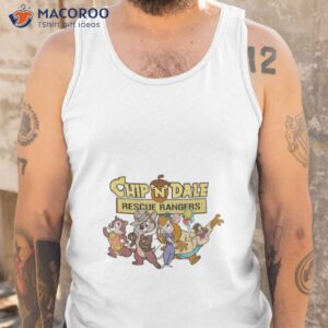 chip n dale characters rescue rangers shirt tank top