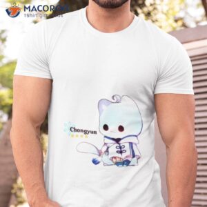 chongyun genshin impact shirt tshirt