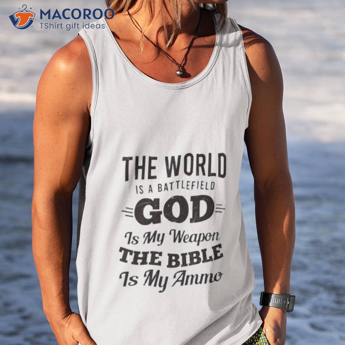 Christian Shirt World Battlefield God Shirt Christian Shirt World Battlefield God Shirt
