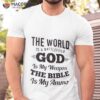 Christian Shirt World Battlefield God Shirt