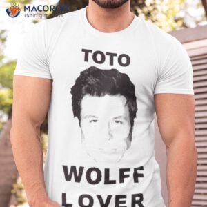 christian toto wolff lover portrait shirt tshirt