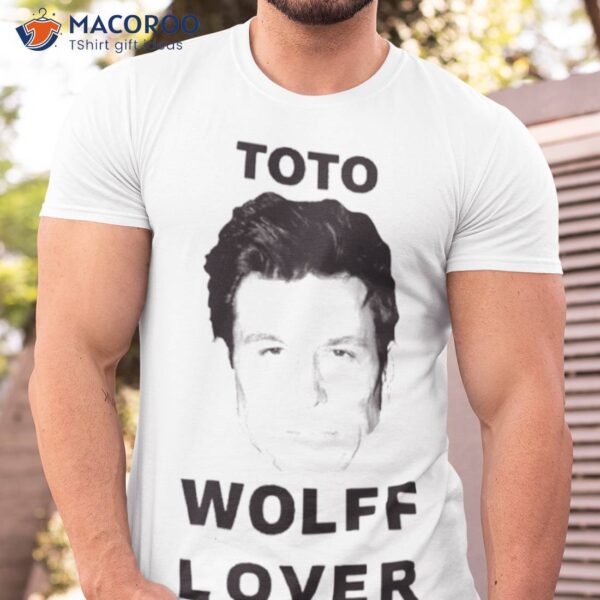 Christian Toto Wolff Lover Portraishirt