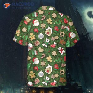 christmas all over cookies hawaiian shirt funny best gift 1