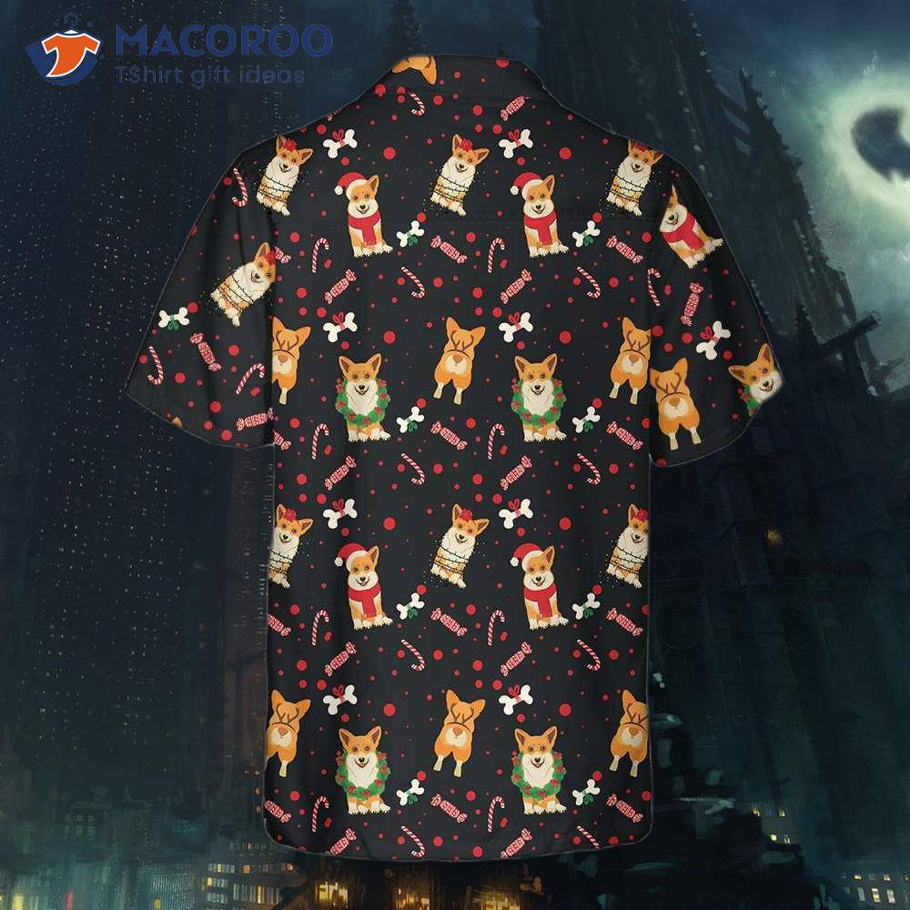 Christmas Corgis Dog Hawaiian Shirt, Funny Best Gift For Christmas Corgis Dog Hawaiian Shirt, Funny Best Gift For