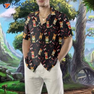 Christmas Corgis Dog Hawaiian Shirt, Funny Best Gift For 3 christmas corgis dog hawaiian shirt funny best gift for 3