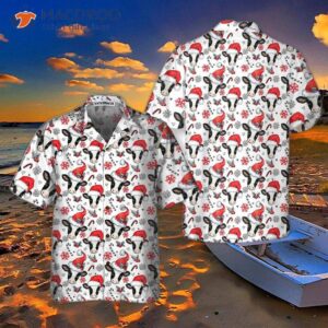 christmas cow hawaiian shirt funny best gift for x mas 0