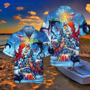 christmas dragon reunion hawaiian shirt festive shirt for 0