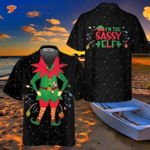 Christmas Elf Costume Hawaiian Shirt, Funny Best Gift Idea Christmas Elf Costume Hawaiian Shirt, Funny Best Gift Idea