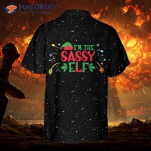 Christmas Elf Costume Hawaiian Shirt, Funny Best Gift Idea