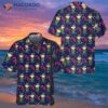 Christmas Elves On Blue Hawaiian Shirt. Elf Shirt, Best Xmas Gift Idea