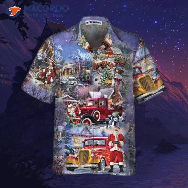 Christmas Is Better With Hod Rod Hawaiian Shirt, Funny Unique Xmas Gift Idea