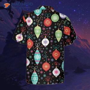 Christmas Ornat Pattern Hawaiian Shirt, Funny Shirt For