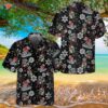 Christmas Party Night With Skeletons Hawaiian Shirt, Santa Skeleton Best Gift For