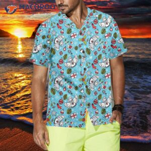 christmas pattern with angel hawaiian shirt best gift for day 3