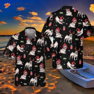 christmas pug dog hawaiian shirt shirt for amp best gift idea 0