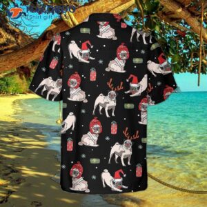 christmas pug dog hawaiian shirt shirt for amp best gift idea 1