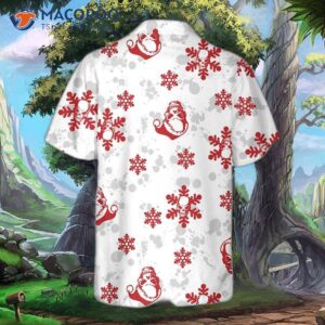 Christmas Snow And Skull Hawaiian Shirt, Best Gift For