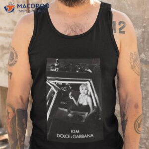 ciao kim dolce and gabbana shirt tank top