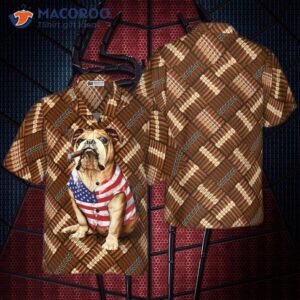 cigar and american bulldog shirt for hawaiian 0