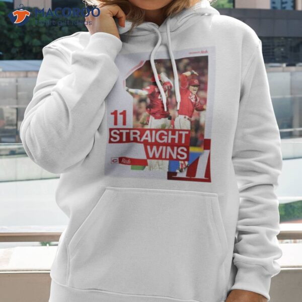 Cincinnati Reds 11 Straight Wins Shirt